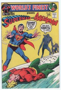 WORLD’S FINEST #203 - 7.0 - OW-W - Superman - Aquaman - Adams Cover