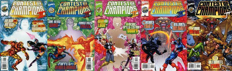 CONTEST OF CHAMPIONS II 1999 1-5  COMPLETE