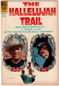 The Hallelujah Trail (1966)  Dell Movie Classic  VF- 7.5