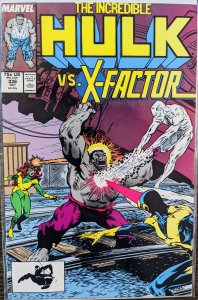 The Incredible Hulk #336 (1987) Hulk VS X-Factor! Silver Surfer!