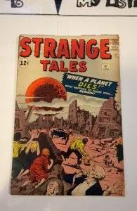 Strange Tales #97 (1962)first app Aunt may/UncleBen Cover wear/chipping, foxxing