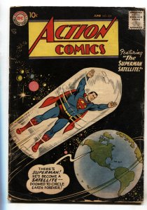 ACTION COMICS #229 1957 SUPERMAN DC CONGO BILL TOMMY TOMORROW G+