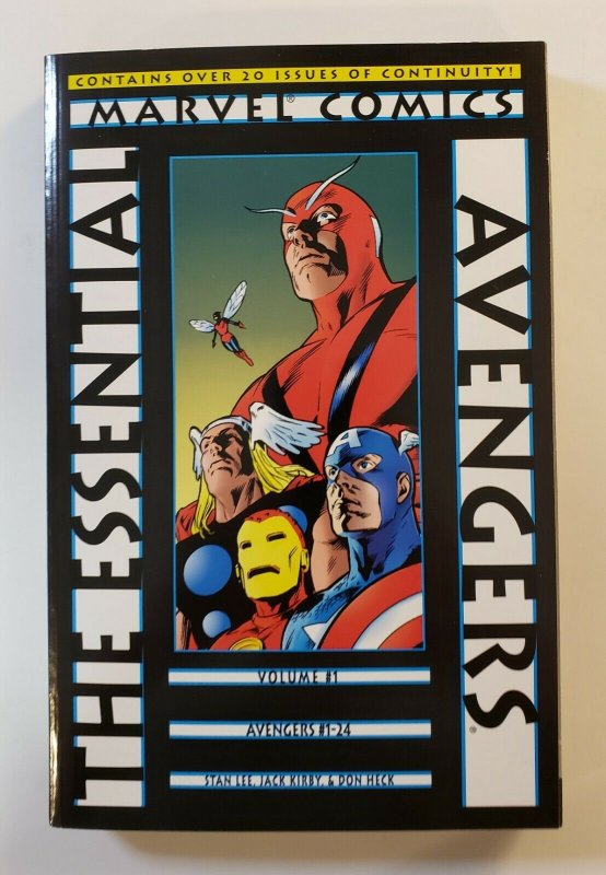 THE ESSENTIAL AVENGERS VOL.1 TPB SOFT COVER VF/NM