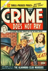 Crime Does Not Pay--#90----COMIC BOOK--Lev Gleason--FN
