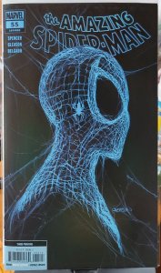 Amazing Spider-Man #55 LR NM 3rd print Blue CVR variant