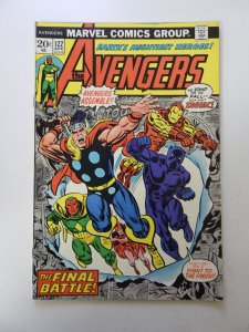 The Avengers #122 (1974) FN- condition MVS intact stains back cover