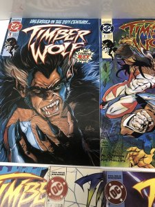 Timber Wolf (1992) #1 2 3 4 5 1-5 (VF/NM) Complete Set character from the Legion