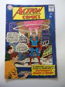 Action Comics #328 (1965) GD/VG Condition centerfold detached at one staple