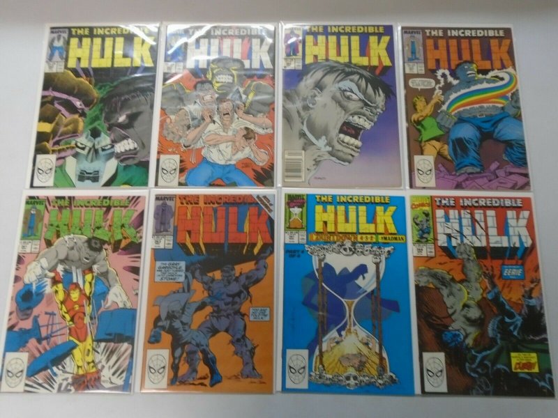 Incredible Hulk lot 38 different from #350-400 avg 8.0 VF (1988-92)