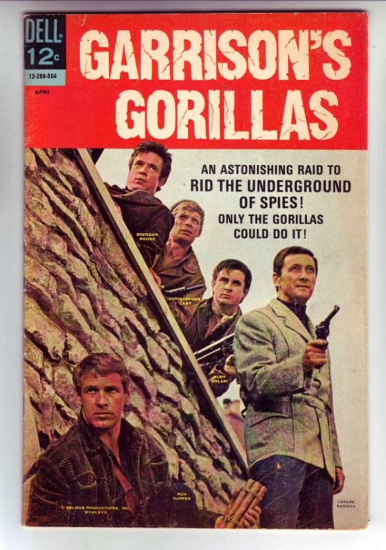 Garrison's Gorillas #2 (Apr-68) FN/VF+ Mid-High-Grade Garrison's Gorillas