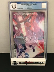 Teen Titans Endless Winter Special #1 Variant Cover CGC 9.8 1st App of Black Ice