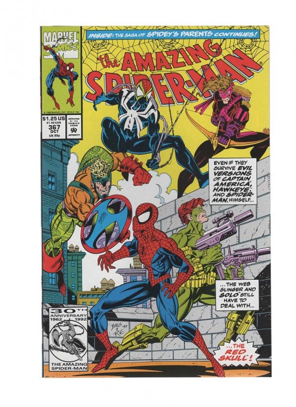 The Amazing Spider-Man #367 (1992) Unlimited combined shipping!!