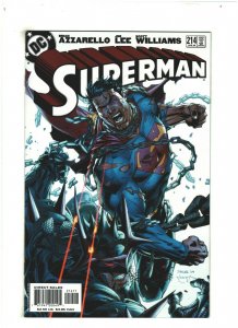 Superman #214 NM- 9.2 DC Comics 2005 Jim Lee art