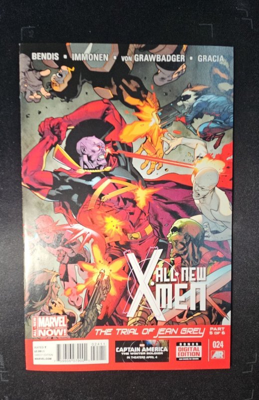 All-New X-Men #24 NM, The Trial of Jean Grey Part 5, Marvel, 2014