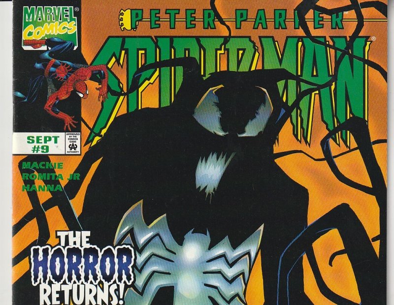 Peter Parker Spiderman(vol. 2) # 9 Venom's Back !