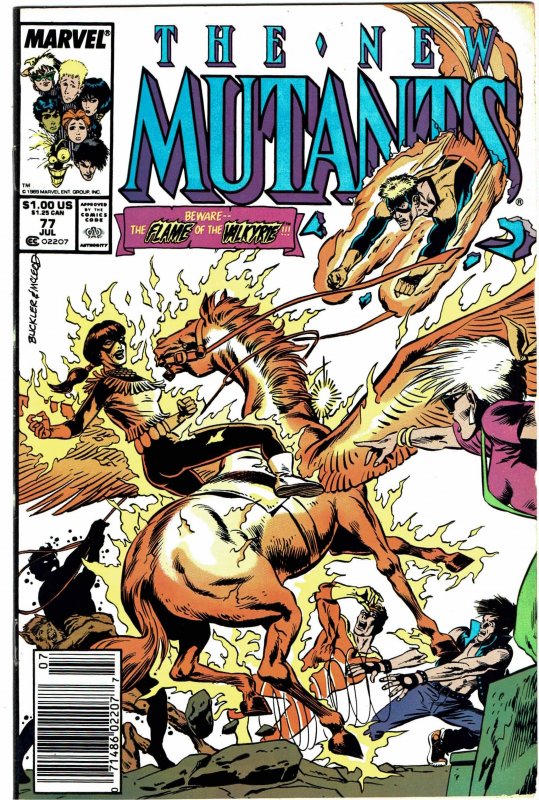 New Mutants #77 (1983) VF