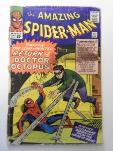 The Amazing Spider-Man #11 (1964) GD- Condition see description