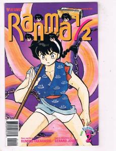 Ranma 1/2 #2 VF Viz Comics Modern Age Comic Book Jones Takahashi DE48