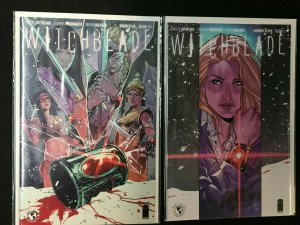 WITCHBLADE #1-4,6-8 IMAGE COMICS VF-NM