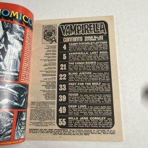 Vampirella #82 Warren Publishing Magazine Comic Horror