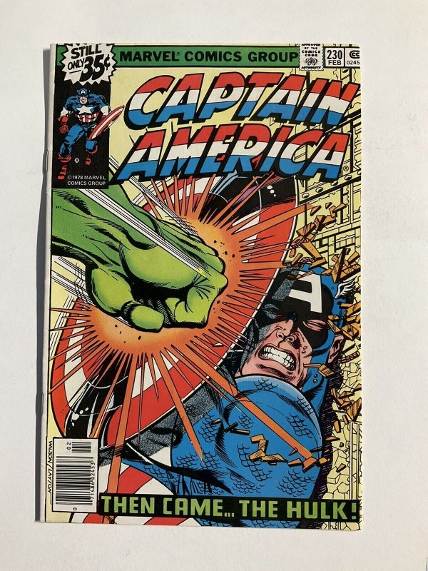 CAPTAIN AMERICA 230 VF VERY FINE 8.0 MARVEL 