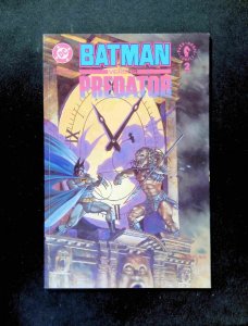 Batman vs. Predator #2  DC/Dark Horse Comics 1992 VF+