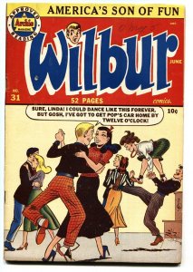 Wilbur #31 Archie-1950-Katy Keene-Dancing cover-VF-