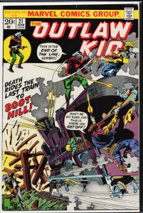 The Outlaw Kid #21 (1974) The Outlaw Kid