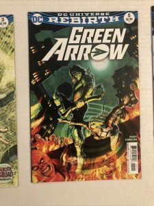 Green Arrow #2 - 7 DC Rebirth 2016 Series Lot Of 6