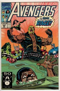 The Avengers #328 Direct Edition (1991) 9.2 NM-