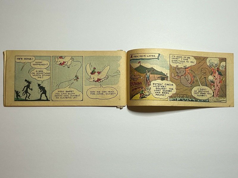 Disney Cheerios Cereal Premium 1947 Mini Comic Y-3 Dumbo & the Circus Mystery