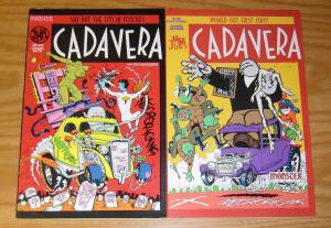 Cadavera #1-2 FN/VF complete series - monster comics - john michael mccarthy 