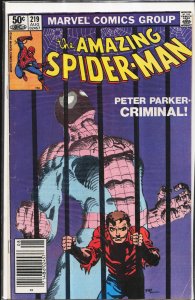 The Amazing Spider-Man #219 (1981) Spider-Man