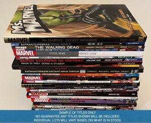 Graphic Novel Comic Book Gift Pack Grab Bag 5 TPBs/HCs ALL DC TITLES