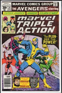 Marvel Triple Action #34 (1977) The Avengers