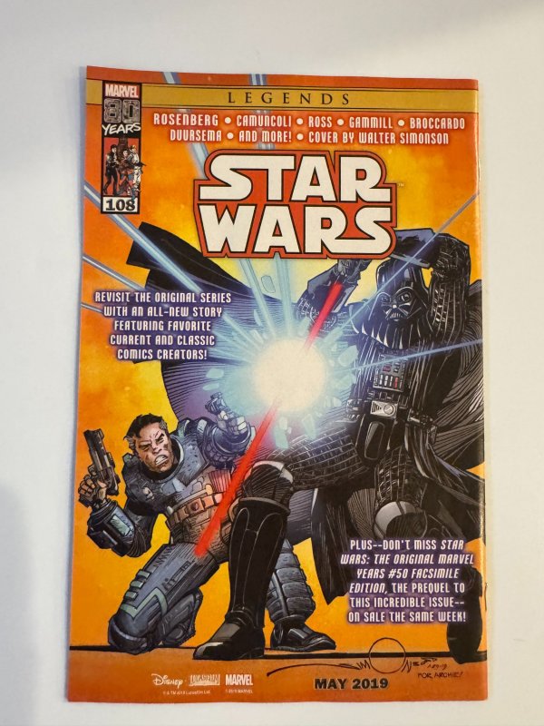 STAR WARS - STAR WARS DAY MAY THE 4TH BE WITH YOU - MARVEL PREVIEWS #1 JULY 2019