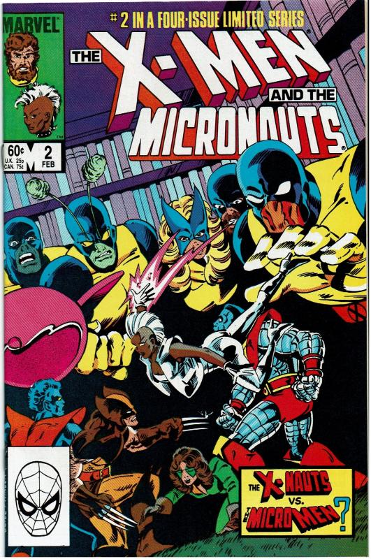 X-Men and the Micronauts #2, 9.0 or Better