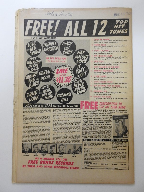 All For Love #2 Solid VG- Condition! Golden Age Romance!