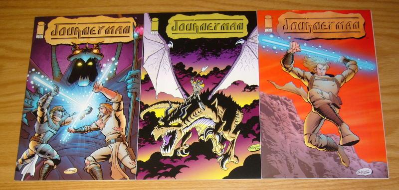 Journeyman #1-3 VF/NM complete series - image comics - brandon mckinney set lot