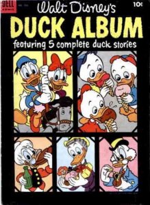 Four Color Comics (2nd Series) #586 VG ; Dell | low grade comic Disney's Duck Al