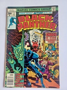Black Panther #3 - Jack kirby - 1977 - FN