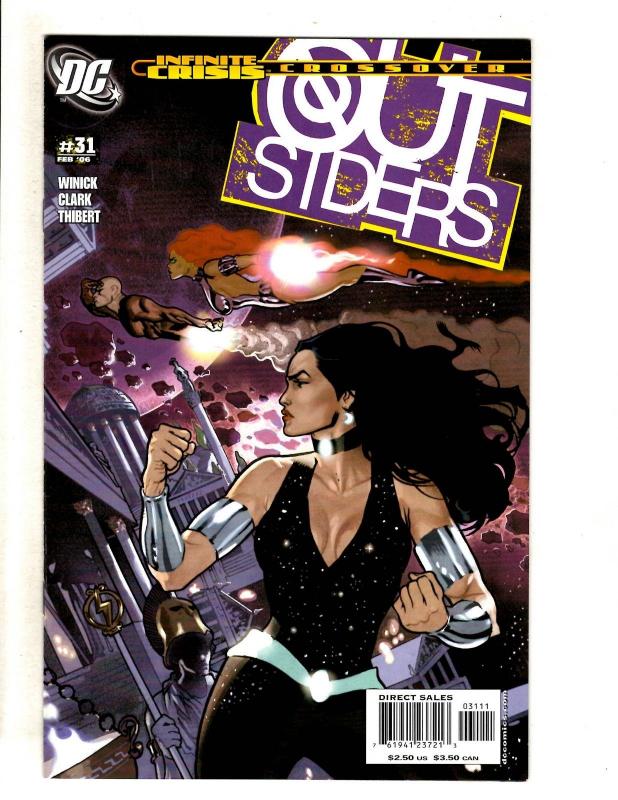 Lot Of 11 Outsiders DC Comic Books # 18 19 24 29 30 31 32 34 36 37 38 MF13