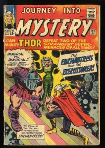 Journey Into Mystery #103 GD/VG 3.0 Qualified Read Description! 1st Enchantress