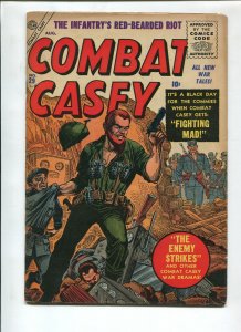 COMBAT CASEY #29 1956-ATLAS-JOE MANEELY-VG/FN