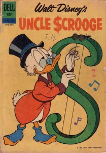 Uncle Scrooge (Walt Disney) #38 FN ; Dell | June 1962 Harp