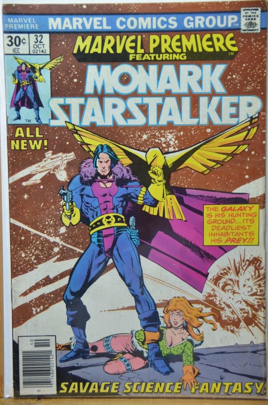 Marvel Premiere #32 (1976) Monark Starstalker !!