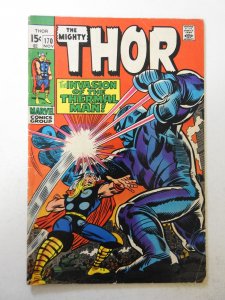 Thor #170 (1969) VG Condition