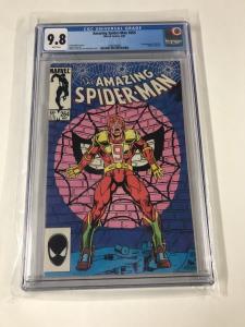 Amazing Spider-man 264 Cgc 9.8 White Pages New Cgc Case