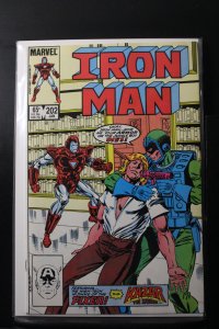 Iron Man #202 Direct Edition (1986)