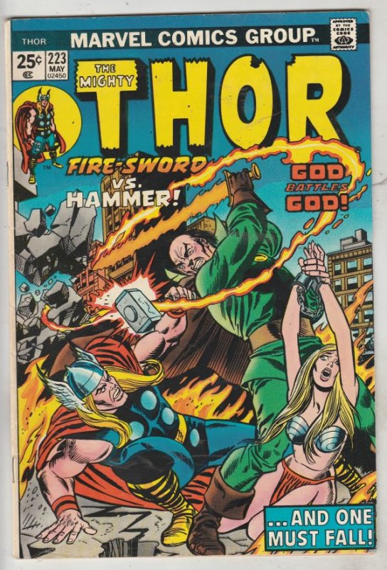 Thor, the Mighty #223 (May-74) VF/NM High-Grade Thor